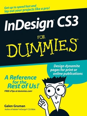 cover image of InDesign CS3 For Dummies